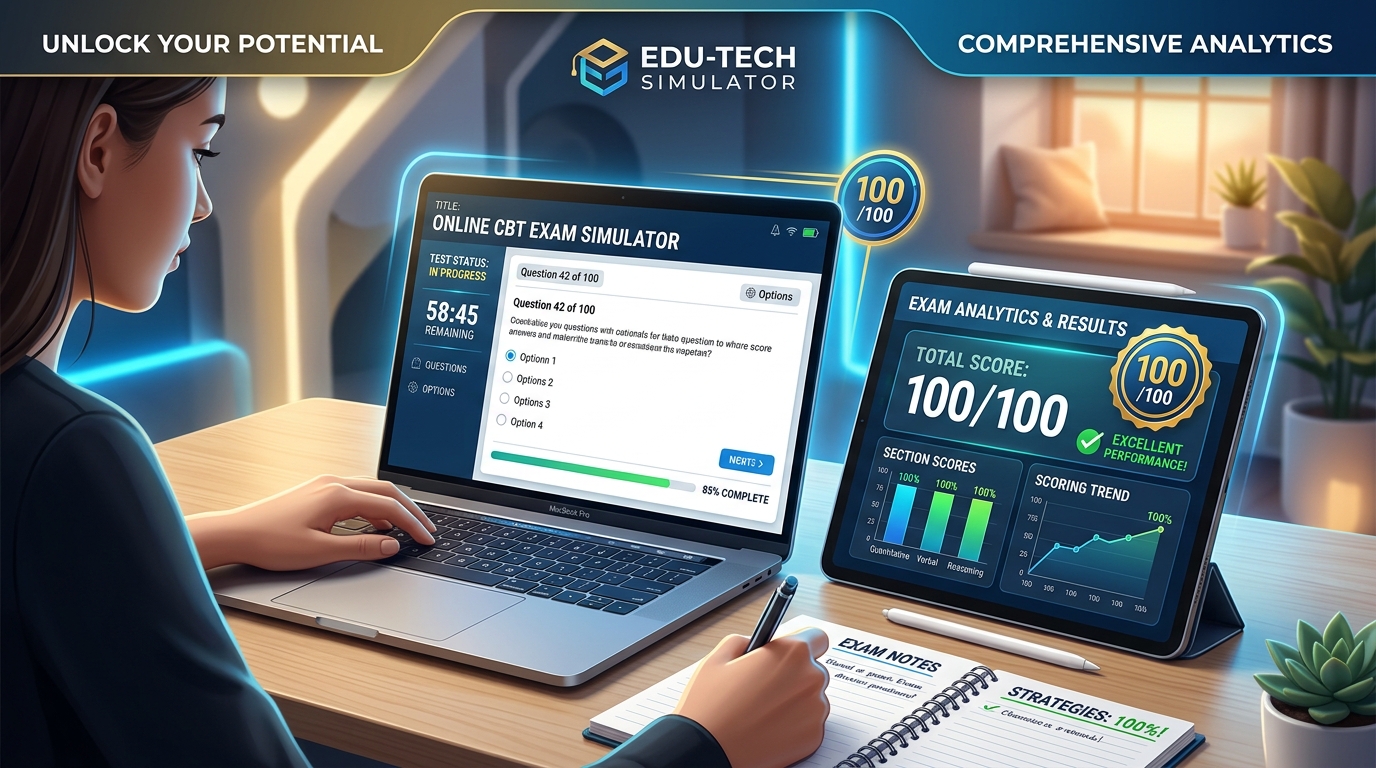 Online CBT Mock Test Simulator Pass